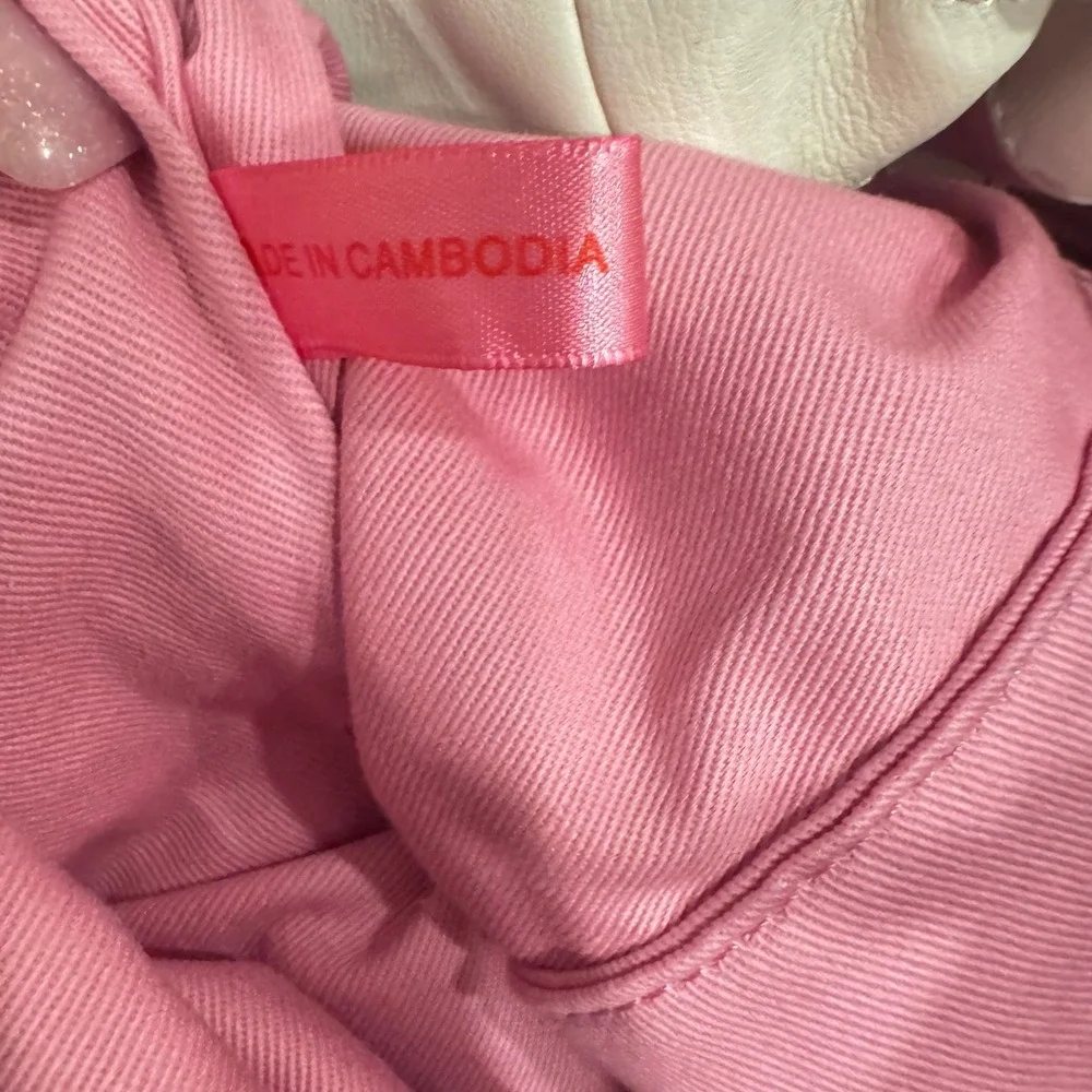 LDT Lily Tote Bag White Nappa Leather Pink Inside Preloved 18x12x5 Slouchy$298 - Picture 9 of 16